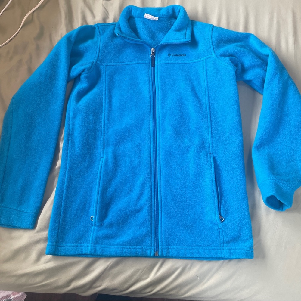 Columbia girls turquoise jacket